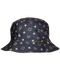BOUGIE BLACK/GOLD REVERSIBLE BUCKET HAT